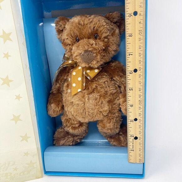 GUND Teddy Bear‎ Collector Plush Macy's New York NEW with Original Box Polka Dot - Picture 4 of 10